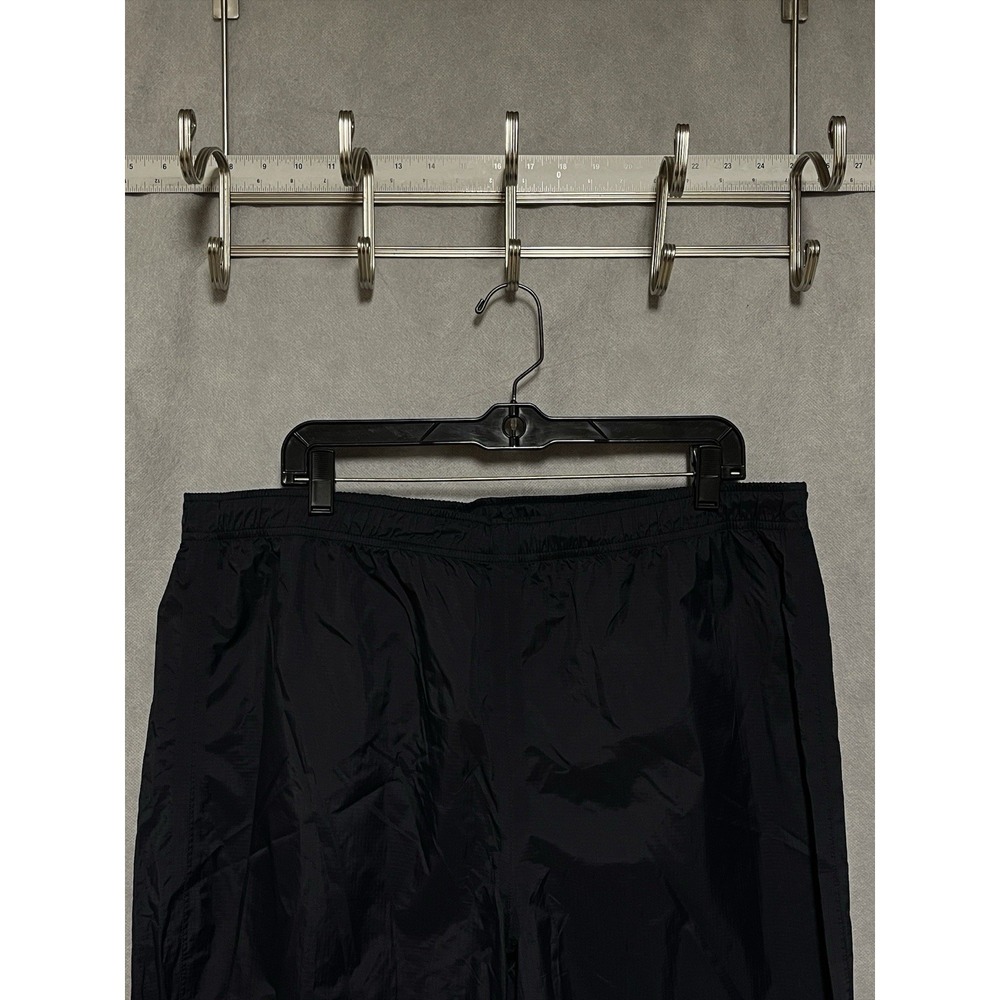 NWOT LL Bean Pants Men XL x31" Blk TEK Nylon Waterproof Rain Outdoor Hike OAH33
